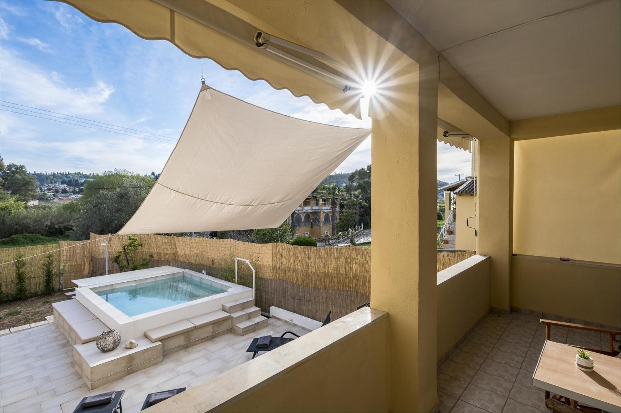 Villa Nina With Private Plunge Pool, 5Km To Corfu Town Екстериор снимка