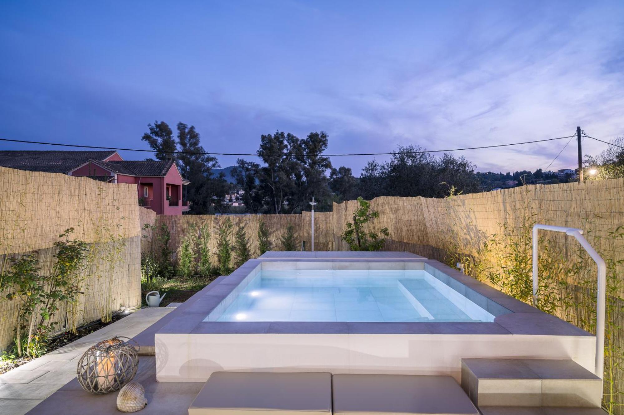 Villa Nina With Private Plunge Pool, 5Km To Corfu Town Екстериор снимка