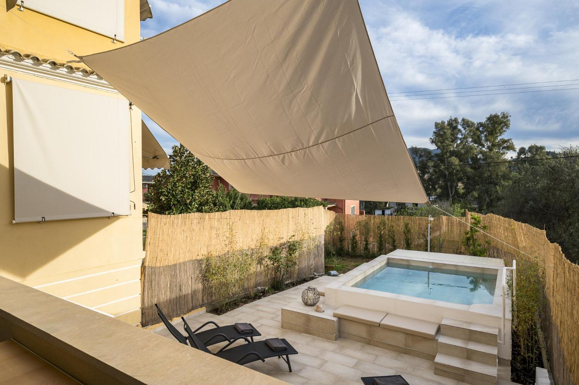 Villa Nina With Private Plunge Pool, 5Km To Corfu Town Екстериор снимка